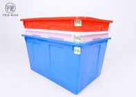 HDPE Nestable plástico colorido dos barris W50 do armazenamento grande 487 * 343 * 258 milímetros